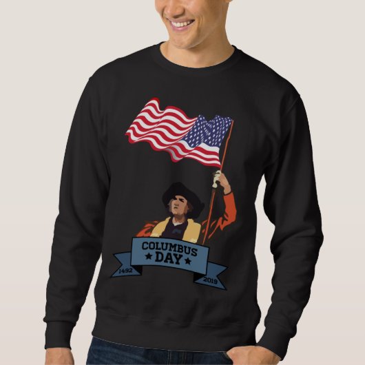 Sweatshirt Columbus Day (Devant)