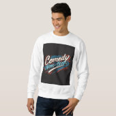 Sweatshirt Comédie sans escale (Devant entier)