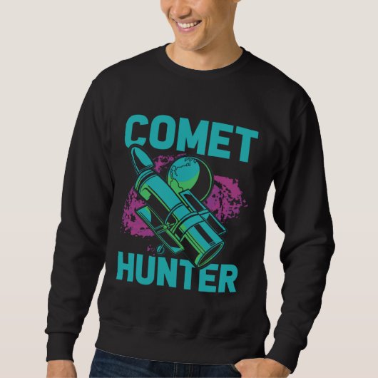 Sweatshirt Comet Hunter I Astronomy (Devant)