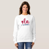 Sweatshirt Comma la & Coach-Kamala Harris Tim Walz Femmes (Devant entier)