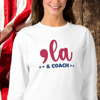 Sweatshirt Comma la & Coach-Kamala Harris Tim Walz Femmes