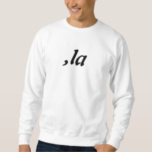Sweatshirt Comma La Kamala Harris - Conception de texte custo