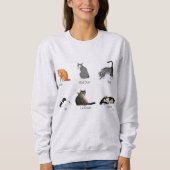 Sweatshirt Commandes Cat (Devant)