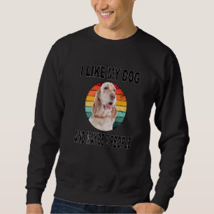 Sweatshirt Comme My English Setter & Peut-Être 3 personnes