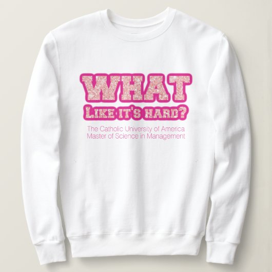 Sweatshirt Comme si c'était de l'école primaire (Design devant)
