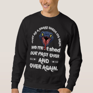 Sweatshirt Comme Un Serpent Met Son Cool De Peau