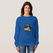 Sweatshirt Comment je mène mes batailles (Devant entier)