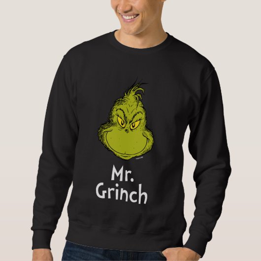 Sweatshirt Comment le pouce a volé Noël | M. Grinch (Devant)