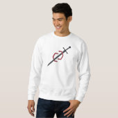 Sweatshirt CommieConcasseursDesign001 (Devant entier)