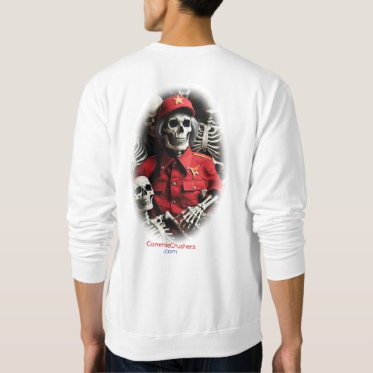 Sweatshirt CommieConcasseursDesign001 (Dos)
