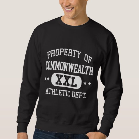 Sweatshirt Commonwealth Retro Athletic Property Dept (Devant)