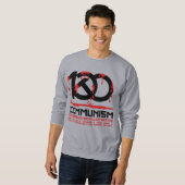 Sweatshirt Communism, celebrating 100 million deaths (Devant entier)