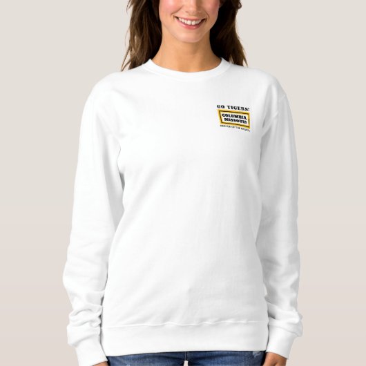 Sweatshirt COMOCOU COLUMBIA, MISSOURI (COU) b-lc2 (Devant)