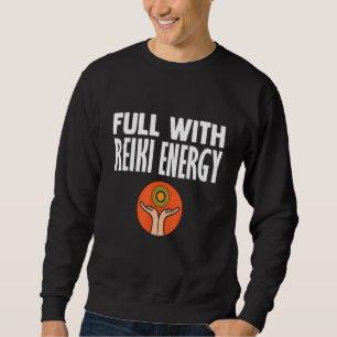 Sweatshirt Complet avec Reiki Energy Reiki Soigner la méditat