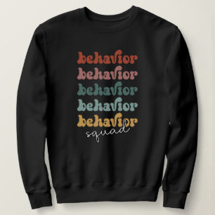 Sweatshirt Comportement rétro Squad
