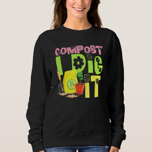 Sweatshirt Compostage (Devant)