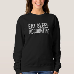 Sweatshirt Comptabilisation du sommeil de l'alimentation - Bu