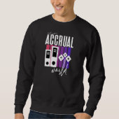 Sweatshirt Comptable des femmes Comptable Cool comptable comp (Devant)