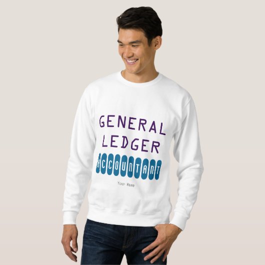 Sweatshirt "Comptable général" (Devant entier)