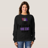 Sweatshirt Comptable pour femmes Comptable Comptable Cool Com (Devant entier)