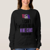 Sweatshirt Comptable pour femmes Comptable Comptable Cool Com (Devant)