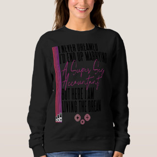 Sweatshirt Comptable pour femmes Comptable Comptable Cool Com