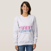 Sweatshirt "Comptable stagiaire" (Devant entier)