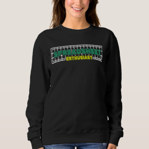Sweatshirt Comptable sur tableur CPA Livre comptable amusant
