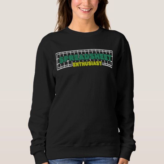 Sweatshirt Comptable sur tableur CPA Livre comptable amusant (Devant)