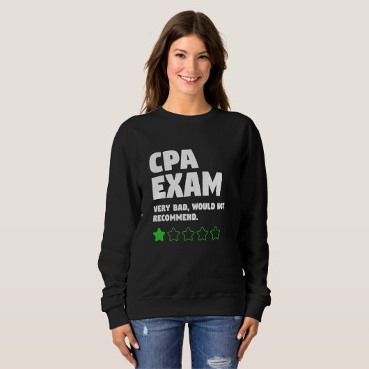 Sweatshirt Comptables comptables CPA Ac publique certifiée (Devant entier)