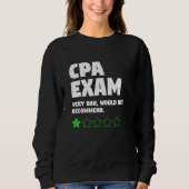 Sweatshirt Comptables comptables CPA Ac publique certifiée (Devant)