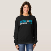 Sweatshirt Computer Network Engineering Network Engineer  10 (Devant entier)