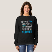 Sweatshirt Computer Network Engineering Network Engineer  4 (Devant entier)