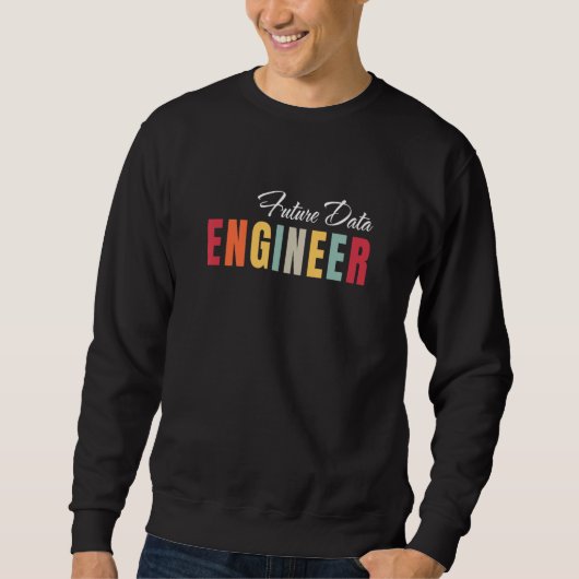 Sweatshirt Computer Science Web Tech Geek Database Future Dat (Devant)