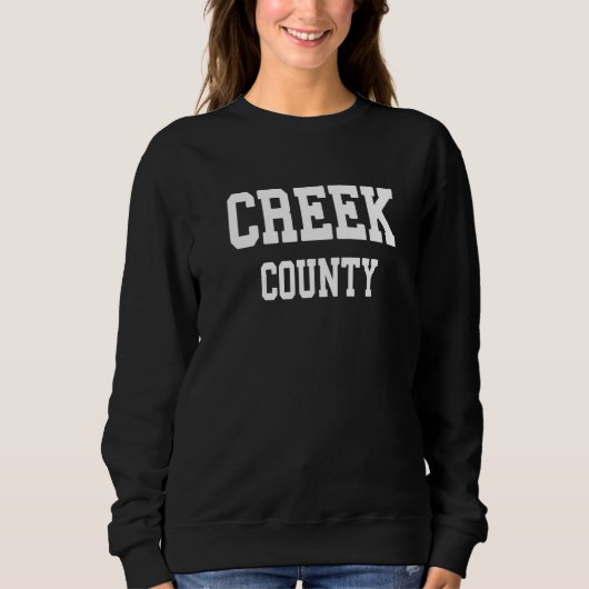 Sweatshirt Comté de Creek (Devant)
