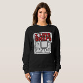 Sweatshirt Concepteur programmeur logiciel Codage I Love Chip (Devant entier)