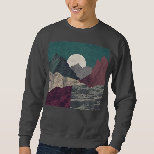 Sweatshirt Conception abstraite, thème Nature (Devant)