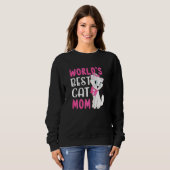 Sweatshirt Conception Cat Mom (Devant entier)