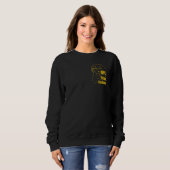 Sweatshirt Conception de banane en LSF - Mûre, Épluchée, Impe (Devant entier)