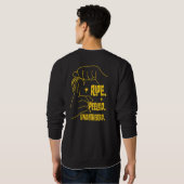 Sweatshirt Conception de banane en LSF - Mûre, Épluchée, Impe (Dos entier)