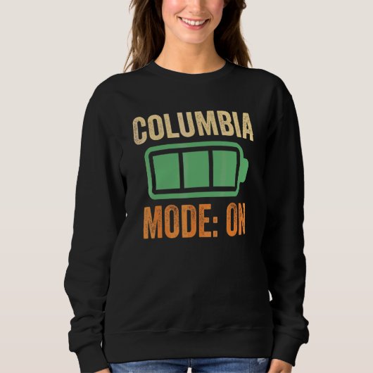 Sweatshirt Conception de batterie en mode Columbia (Devant)