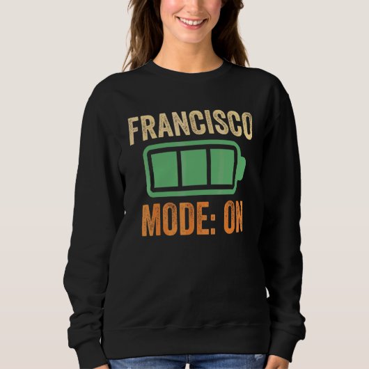 Sweatshirt Conception de batterie en mode Francisco (Devant)