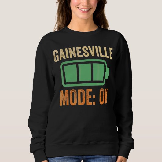 Sweatshirt Conception de batterie en mode Gainesville (Devant)