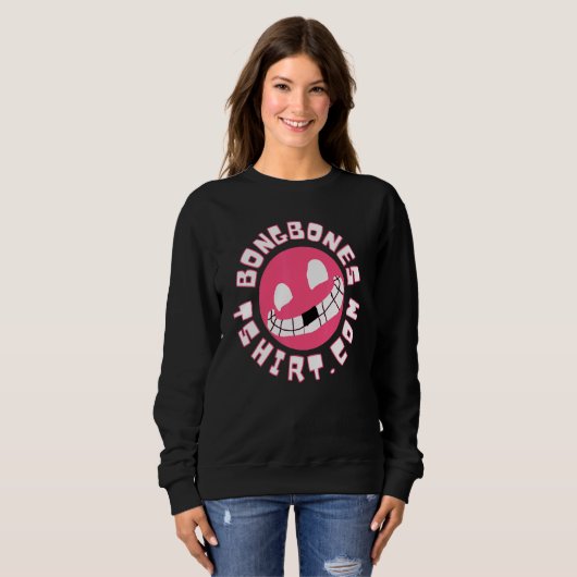Sweatshirt Conception de Com Bones Bong (Devant entier)