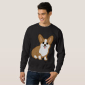 Sweatshirt Conception de Corgi (Devant entier)