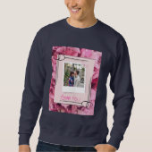 Sweatshirt Conception de couple amoureux (Devant)