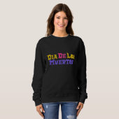Sweatshirt Conception de Dia De Los Muertos (Devant entier)
