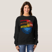 Sweatshirt Conception de groupe de mise en correspondance du  (Devant entier)