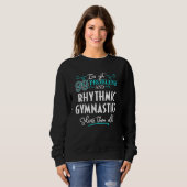 Sweatshirt Conception de gymnastique rythmique - Gymnastique  (Devant entier)