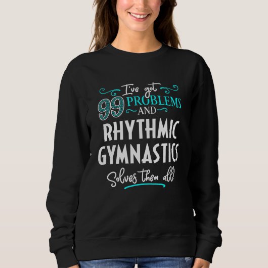 Sweatshirt Conception de gymnastique rythmique - Gymnastique  (Devant)